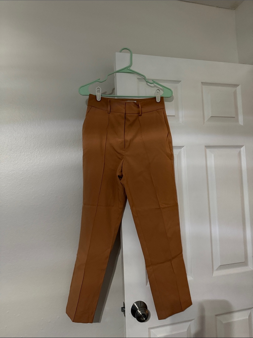 ASOS Women's Tailored Trousers in Rust Orange
